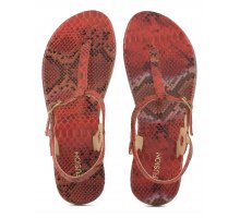 Economici Thong pyton printing leather sandal F0817888-0250 Basso Prezzo
